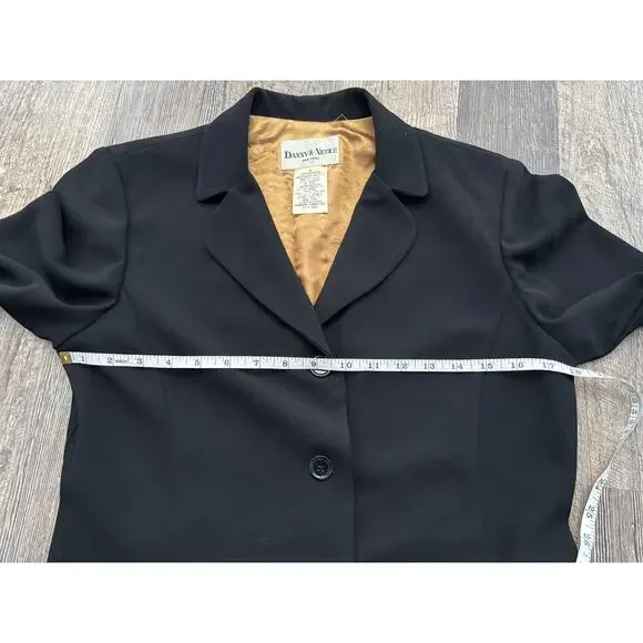 Danny & Nicole Women's 2 Piece Black Suit Set - Picture 5 of 10